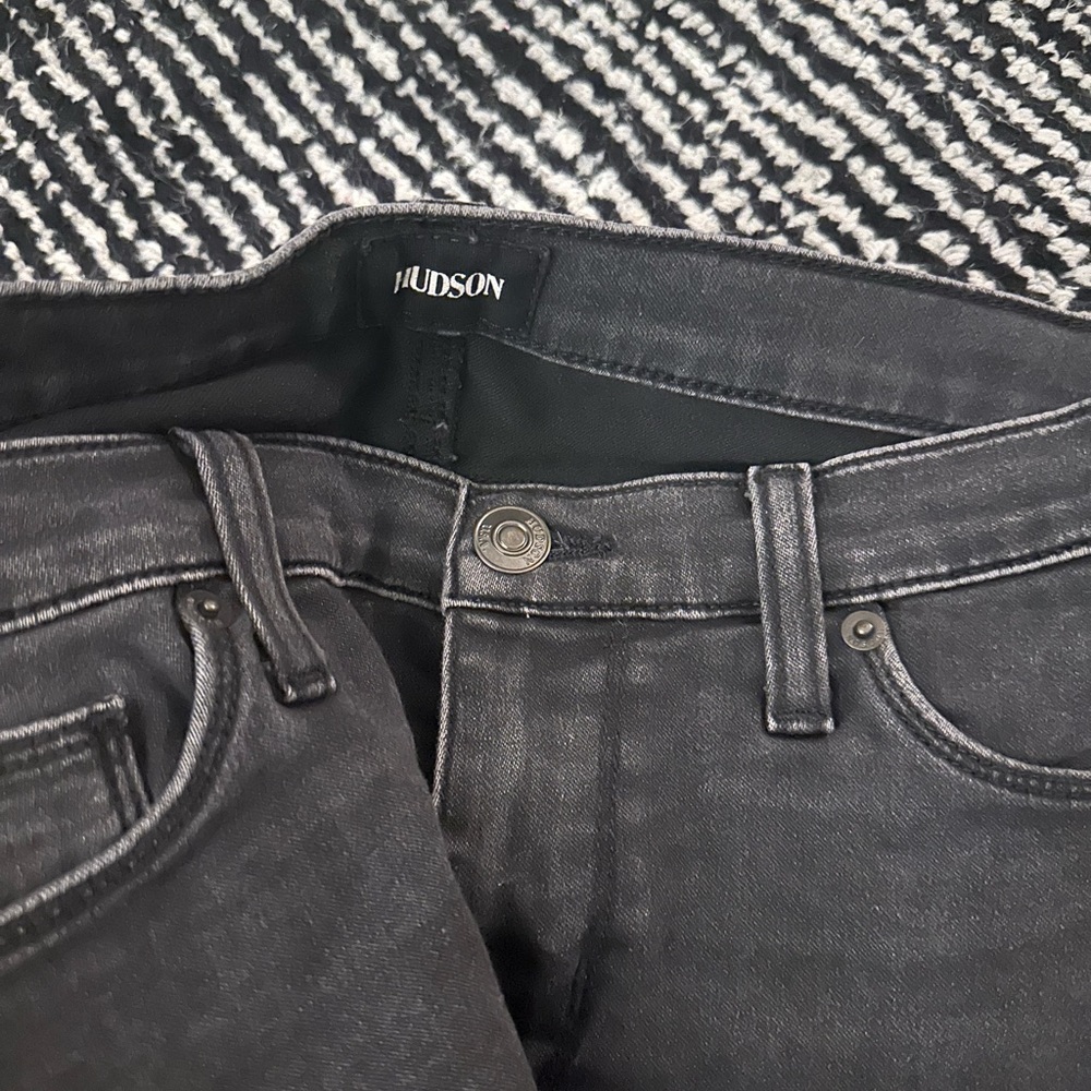 Black Hudson Jeans, Ankle Krista Super Soft